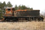 This locomotive was destroyed in a fire at Commodity Resource Corporation in Caledonia New York on November 1, 2014. 