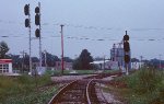 This is the view of the old P&N line junction with CSX mainline. The old Seaboard fright house is out of the picture to the left.