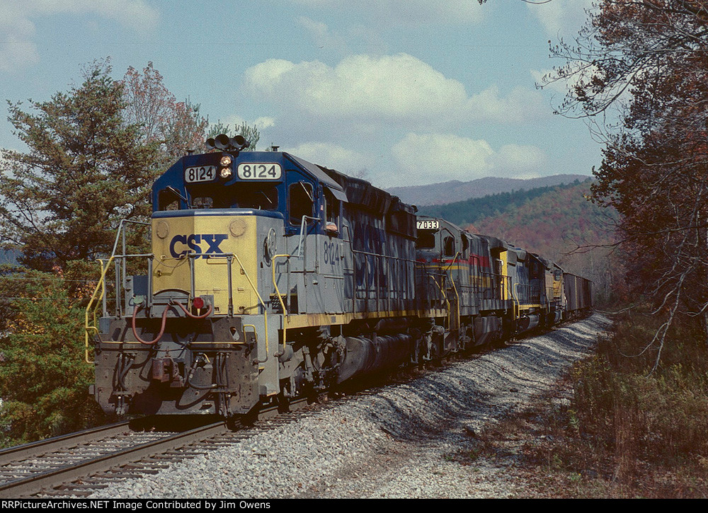 A southbound on the old Clinchfield.