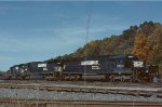 NS eastbound coal ready to leave Asheville Yard.