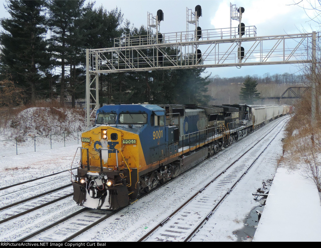 CSX 9001 and NS 9461