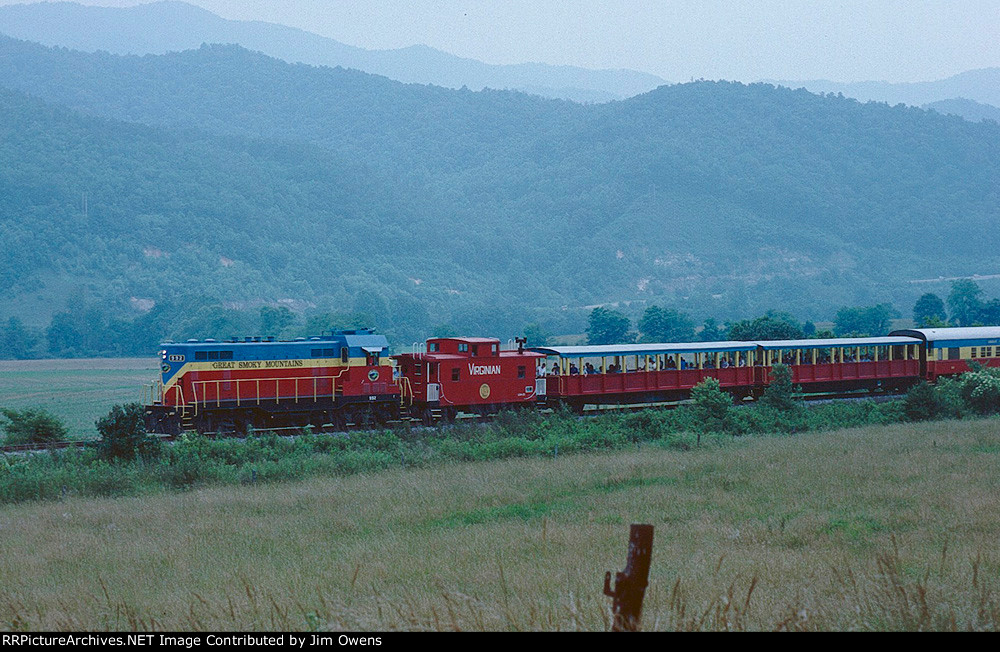 Leaving Bryson City.
