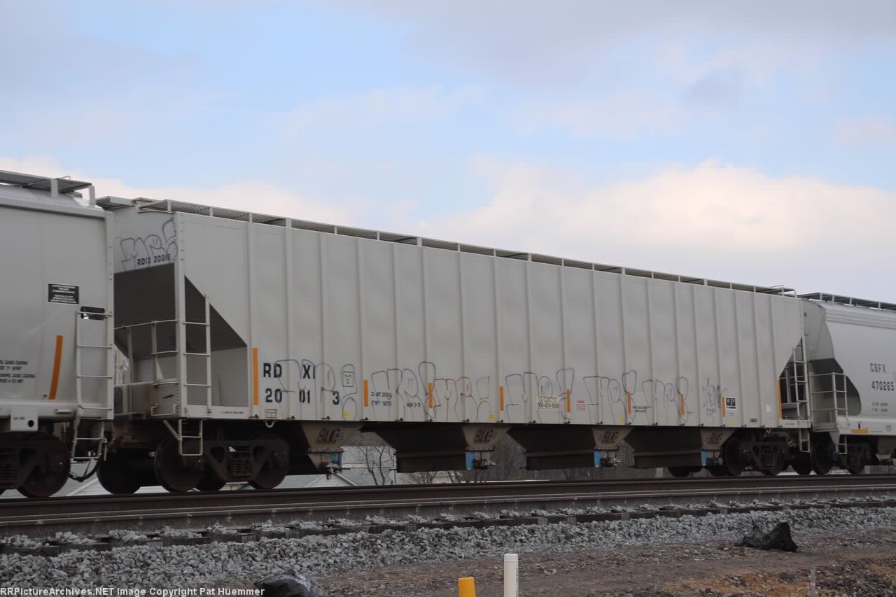 RDIX 20013 with mixed up reporting mark