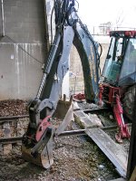 Railroad Construction Co. #1505 Backhoe.