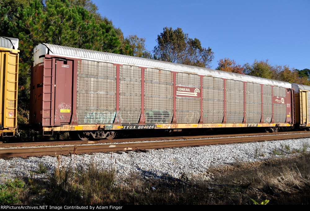 TTGX 604026 Conrail Autorack