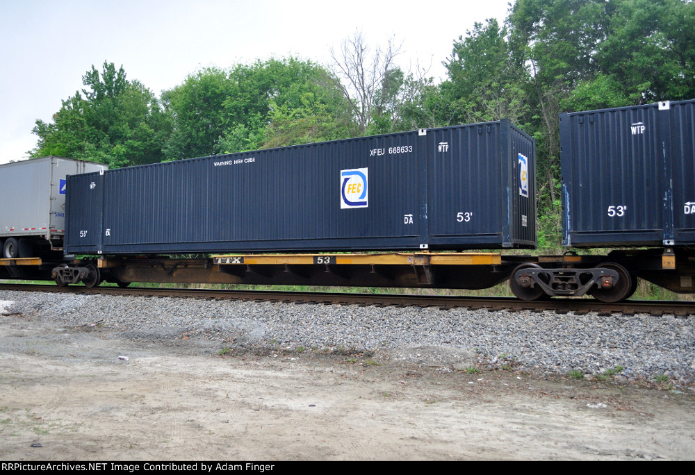 XFEU 668633 FEC Container