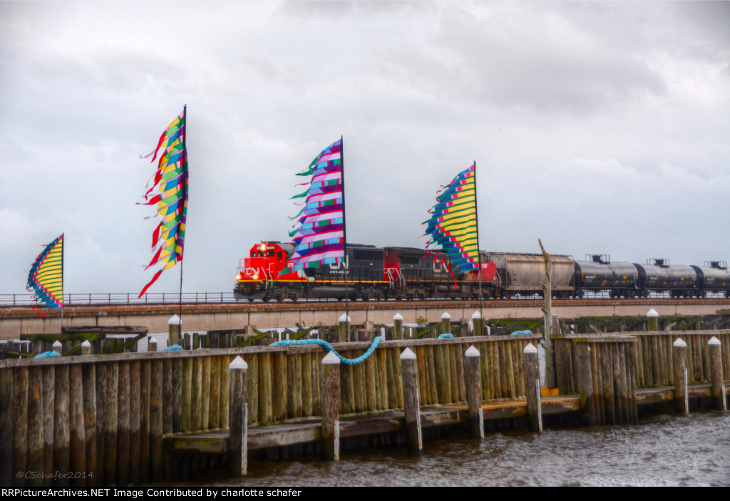 Over The Pass Manchac Bridge
