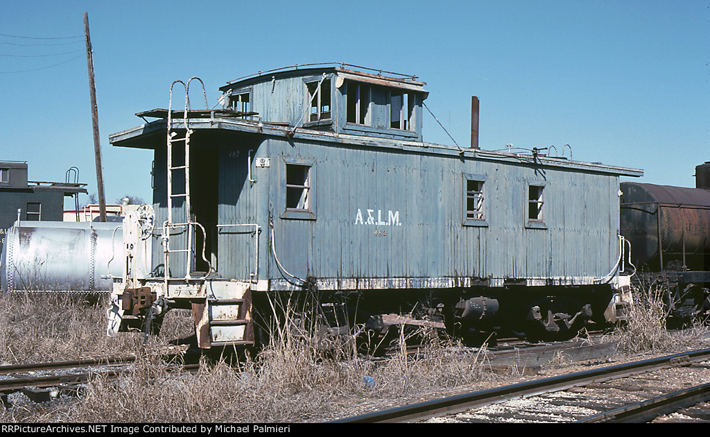 A&LM caboose 482