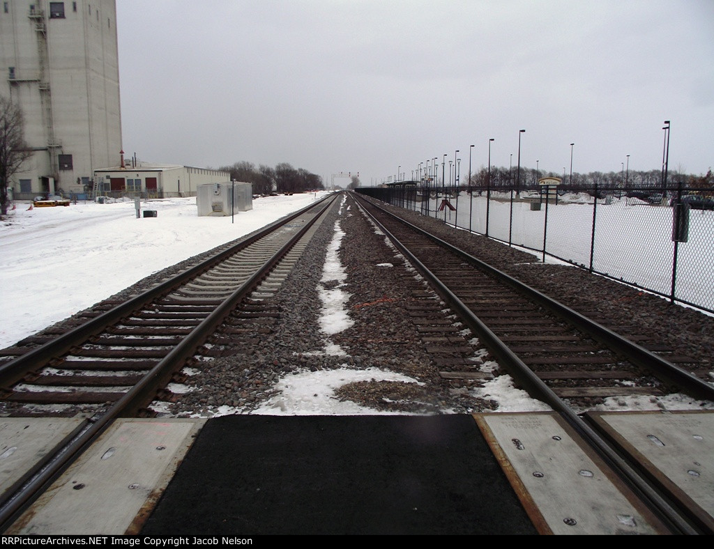 View to the east at the Northstar crossing