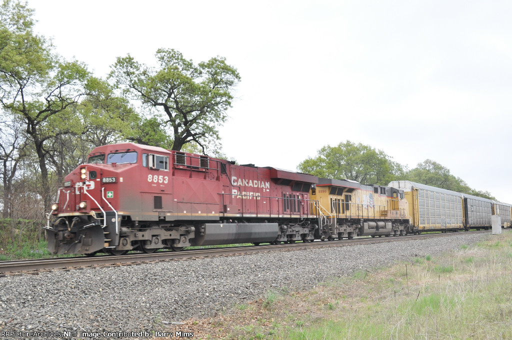 CP 8853 leads autoracks