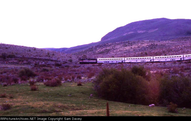 AmTrak Pioneer heading east