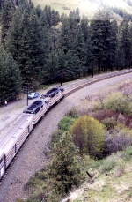 AmTrak Pioneer'heading west