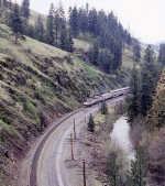 AmTrak Pioneer heading west