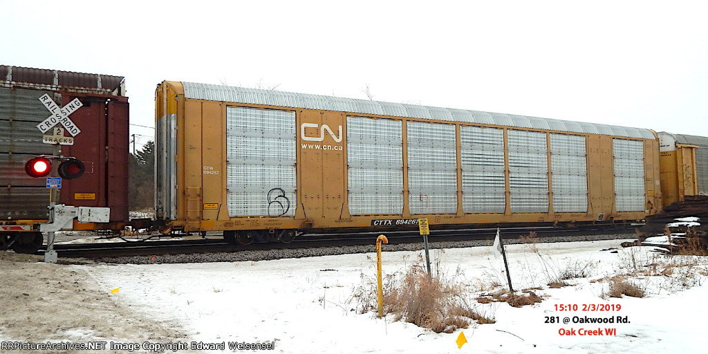 White Noodul bi-level assigned to the GTW with same #