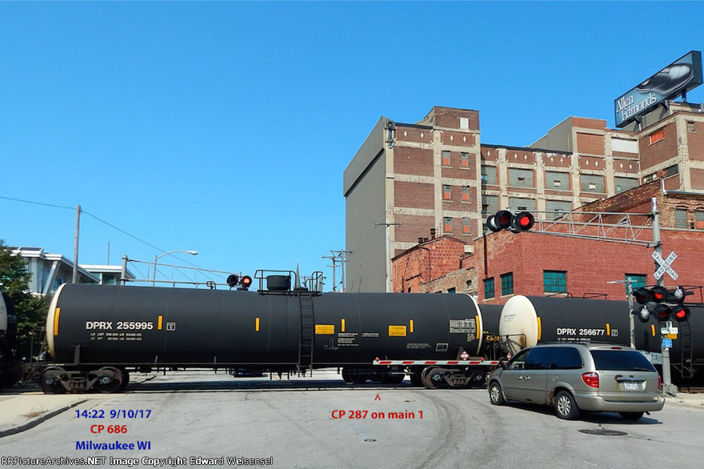 Oil loads roll east as 287 rolls west