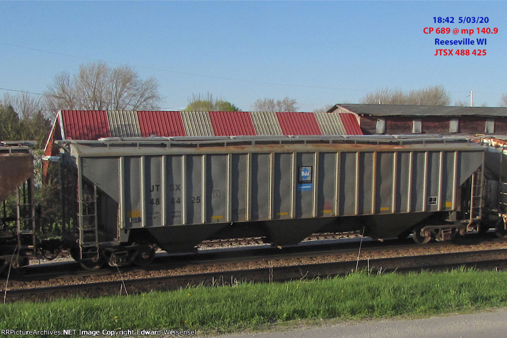 A pair of freshly painted greys