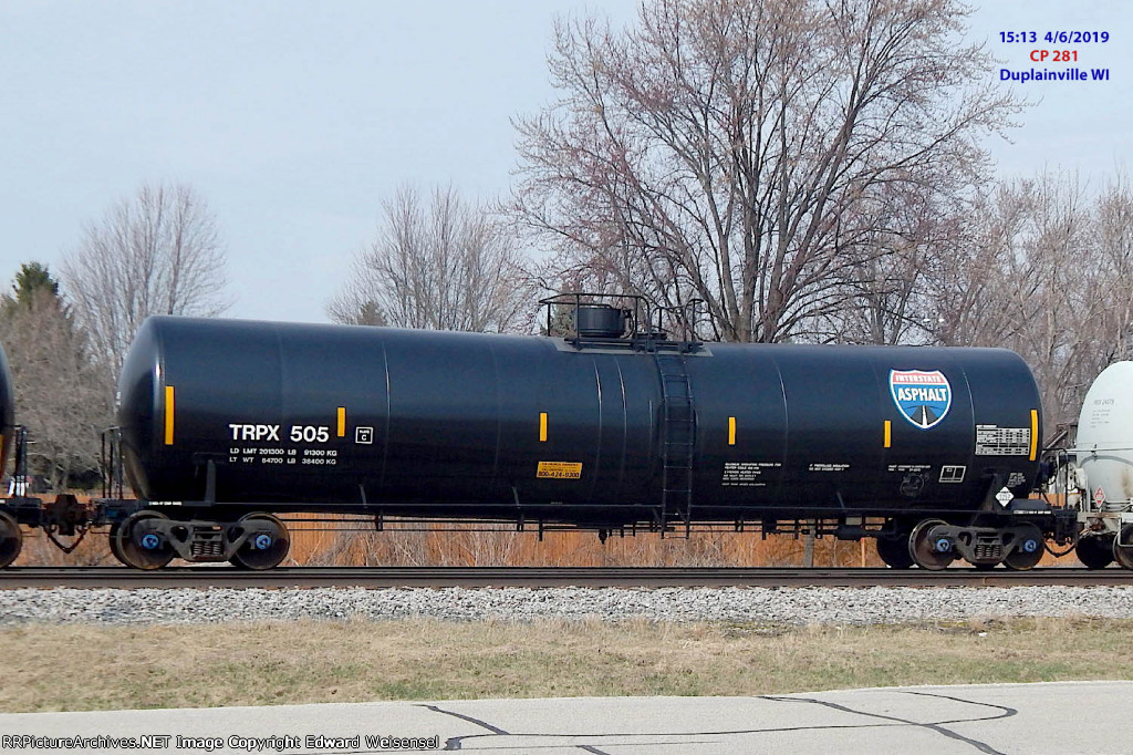 Asphalt tanks oj 281