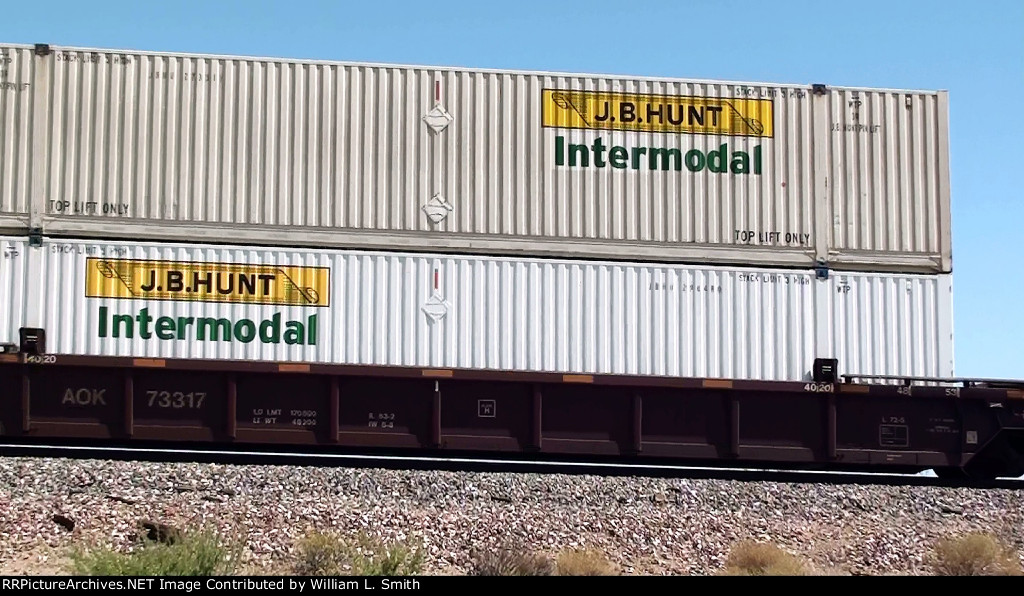 EB Intermodal Frt (1) along Goffs Rd   -90