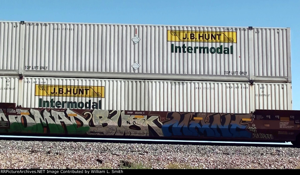 EB Intermodal Frt (1) along Goffs Rd   -95