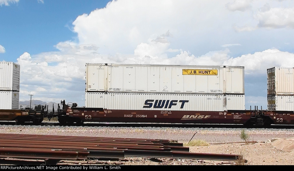 EB Intermodal Frt (2) at Goffs CA -11