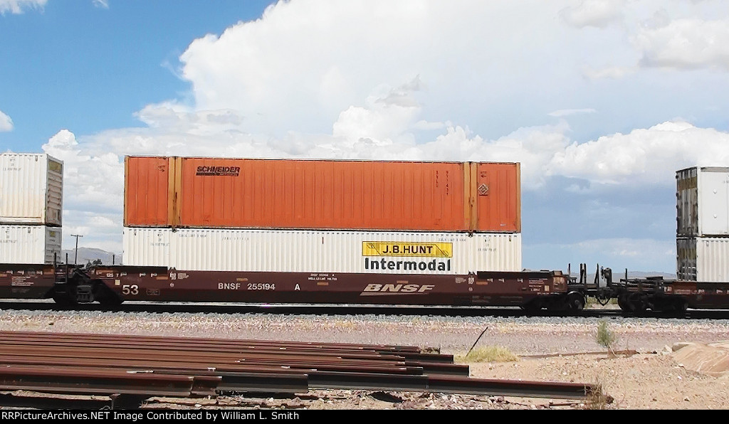 EB Intermodal Frt (2) at Goffs CA -9