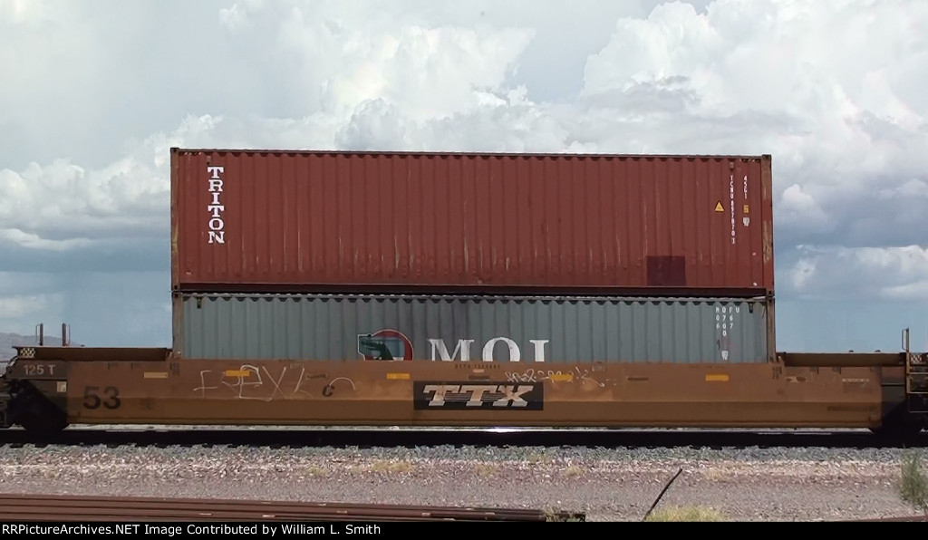 EB Intermodal Frt at Goffs CA-91