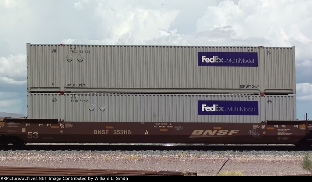 EB Intermodal Frt at Goffs CA-95