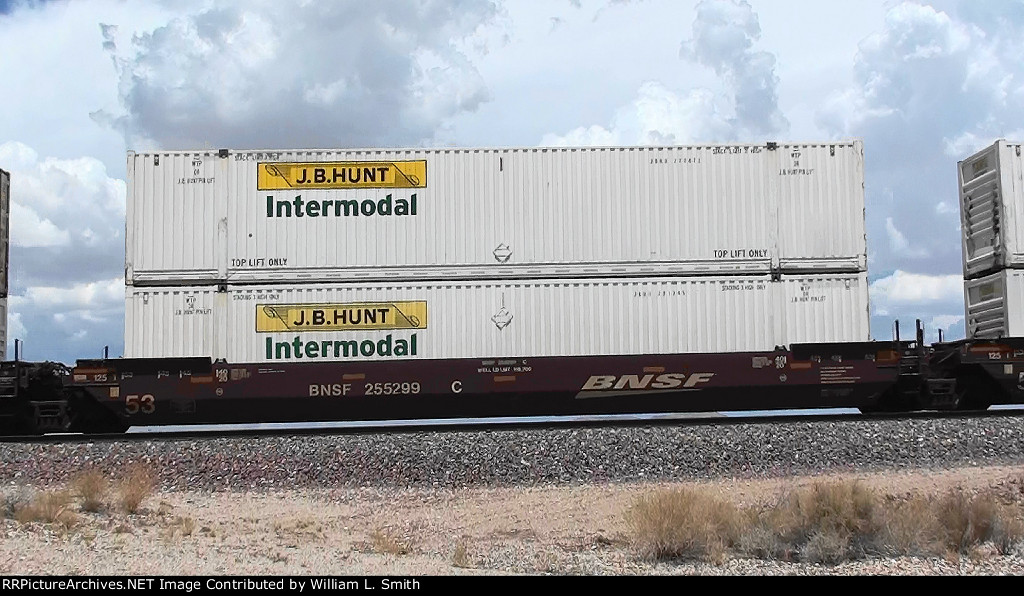 WB Intermodal Frt -2- at Goffs CA -10