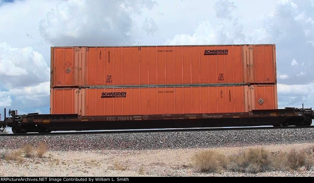WB Intermodal Frt -2- at Goffs CA -43