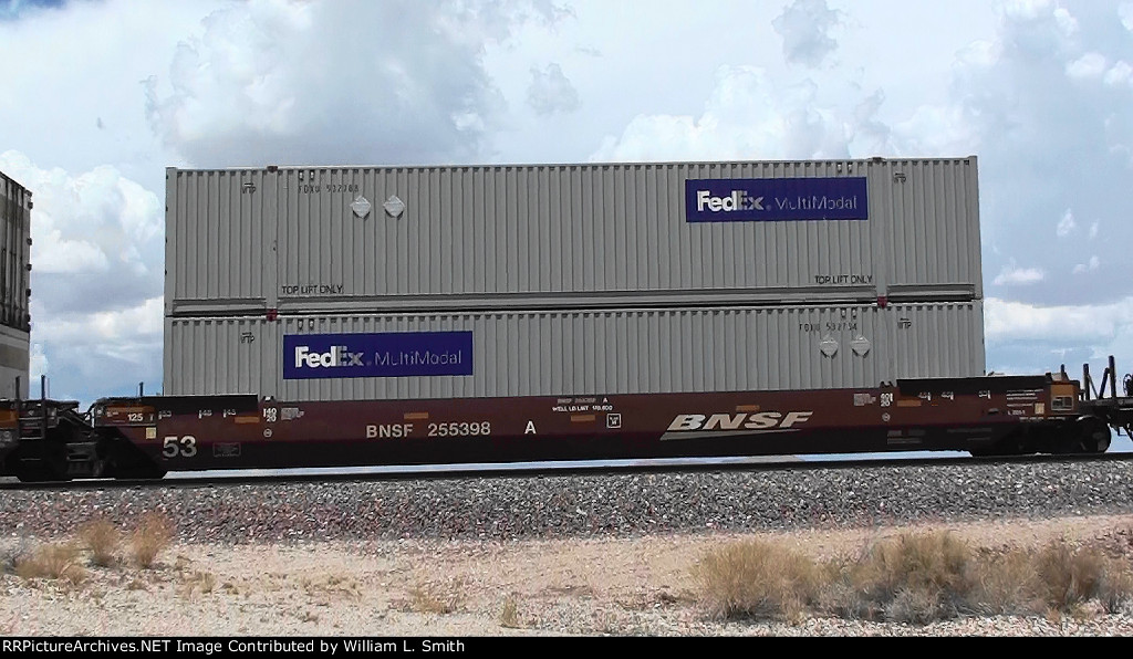 WB Intermodal Frt -2- at Goffs CA -55