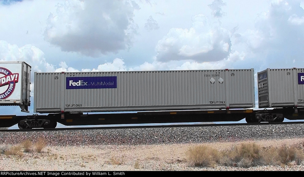 WB Intermodal Frt -2- at Goffs CA -72