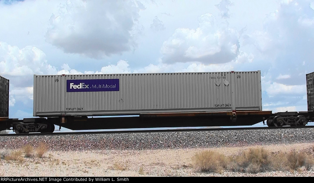 WB Intermodal Frt -2- at Goffs CA -77