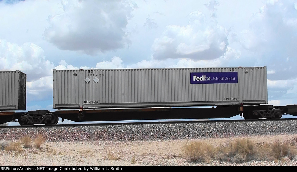 WB Intermodal Frt -2- at Goffs CA -85