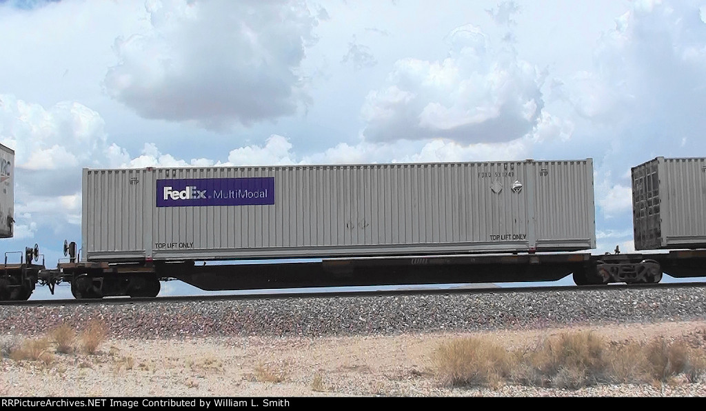 WB Intermodal Frt -2- at Goffs CA -88