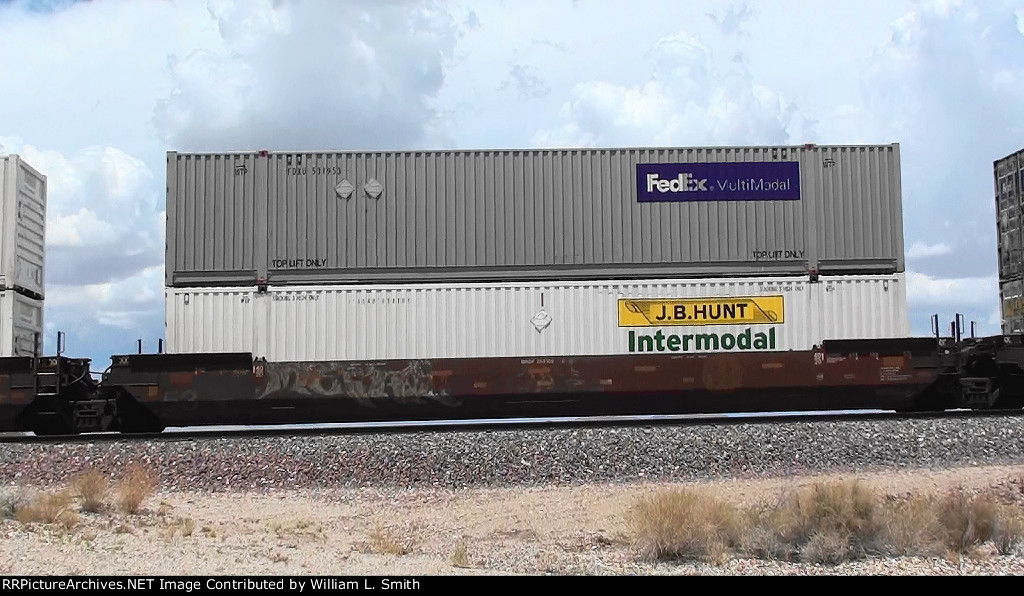 WB Intermodal Frt -2- at Goffs CA -94