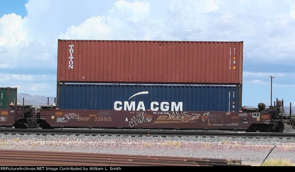 WB Intermodal Frt at Goffs CA -11