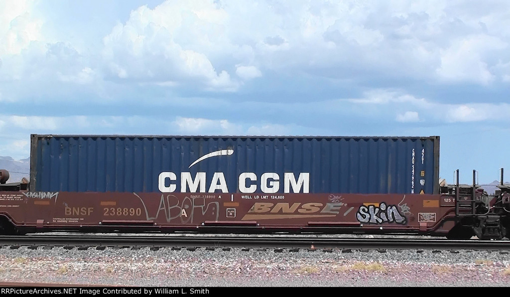 WB Intermodal Frt at Goffs CA -17
