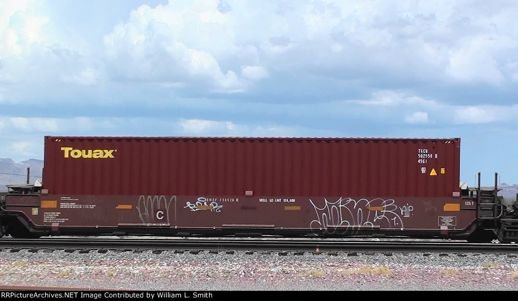 WB Intermodal Frt at Goffs CA -33