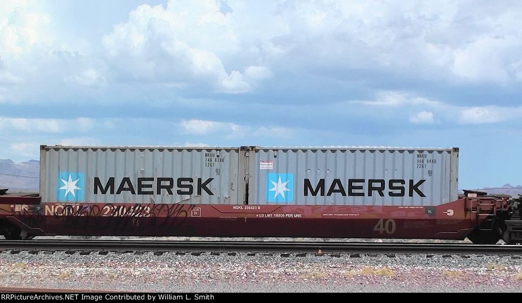 WB Intermodal Frt at Goffs CA -45