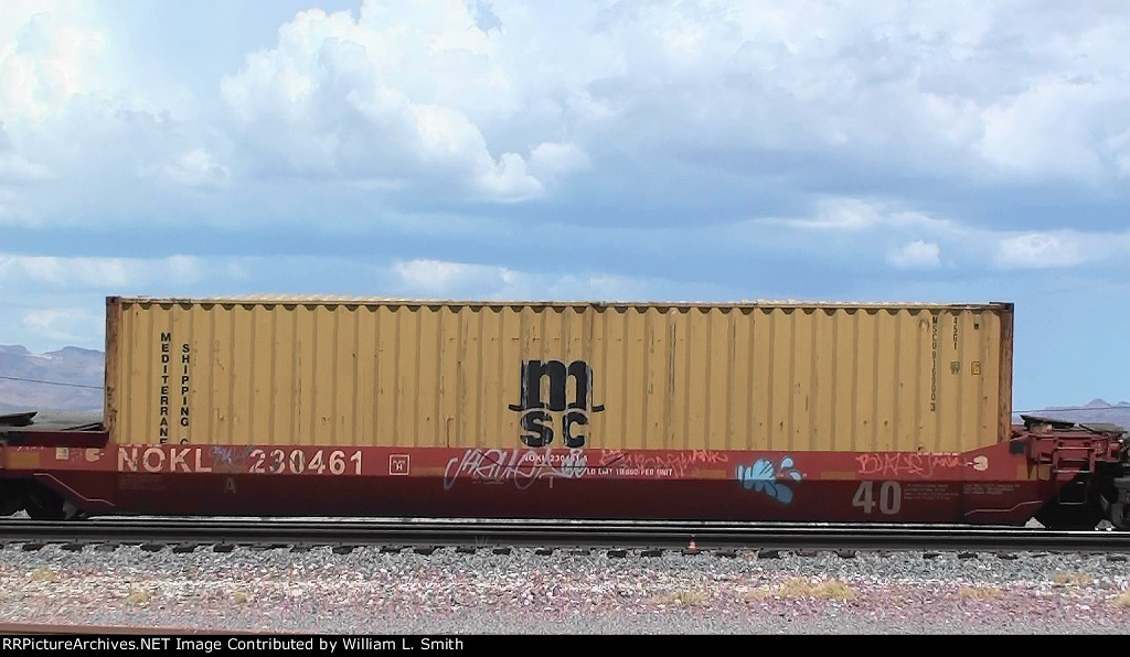 WB Intermodal Frt at Goffs CA -48