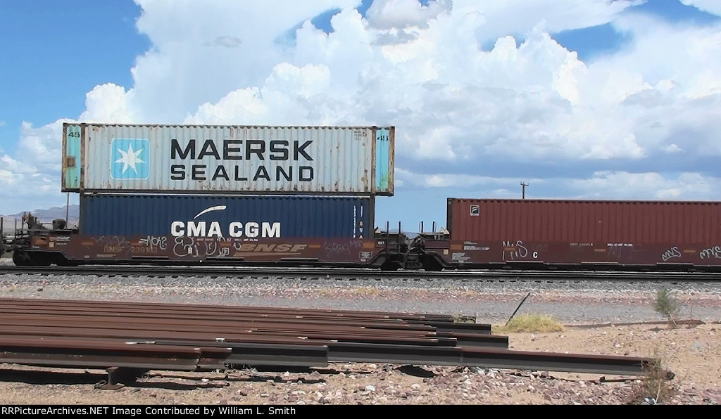 WB Intermodal Frt at Goffs CA -7