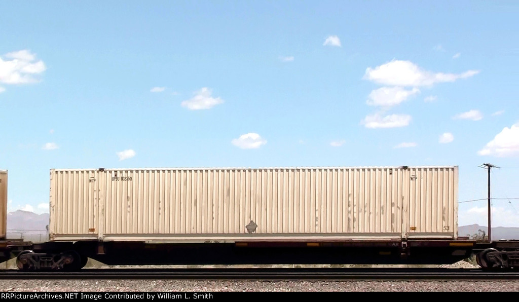 WB Intermodal Frt at Goffs CA -91