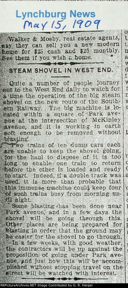 Here's a little item about the work before the tunnel in the last picture became a reality