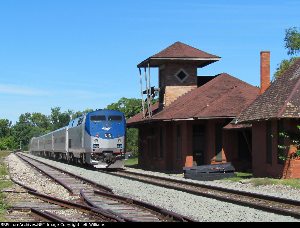 Amtrak at Ypsi