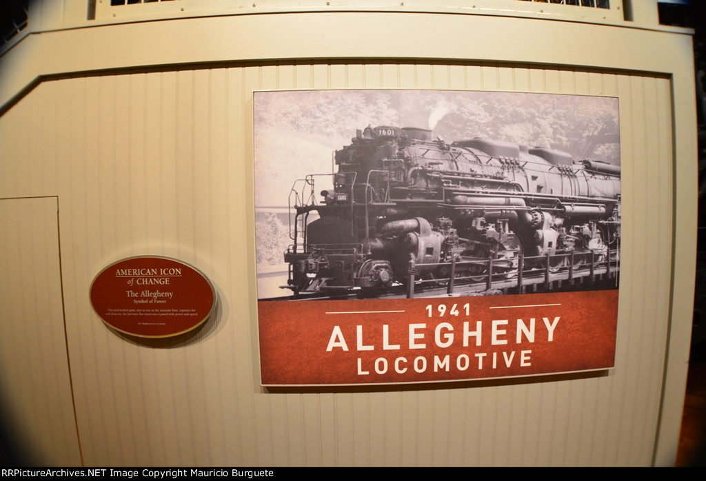 C&O 2-6-6-6 Allegheny #1601 Steam Locomotive