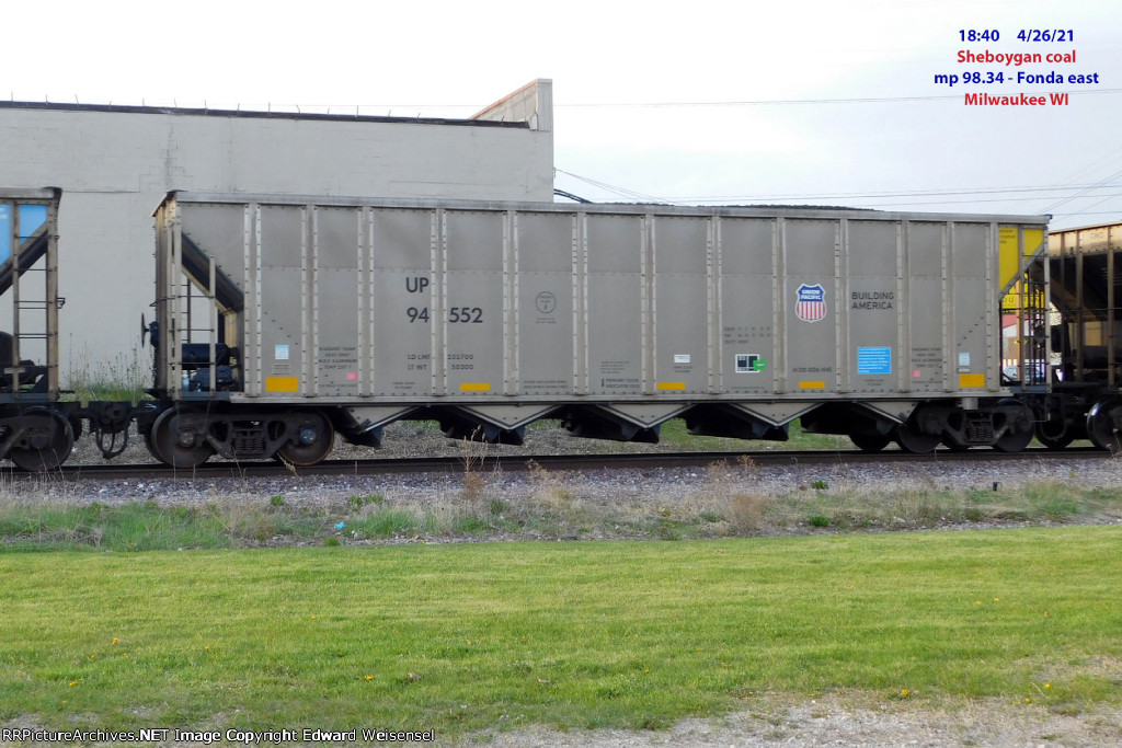 Edgewater coal loads