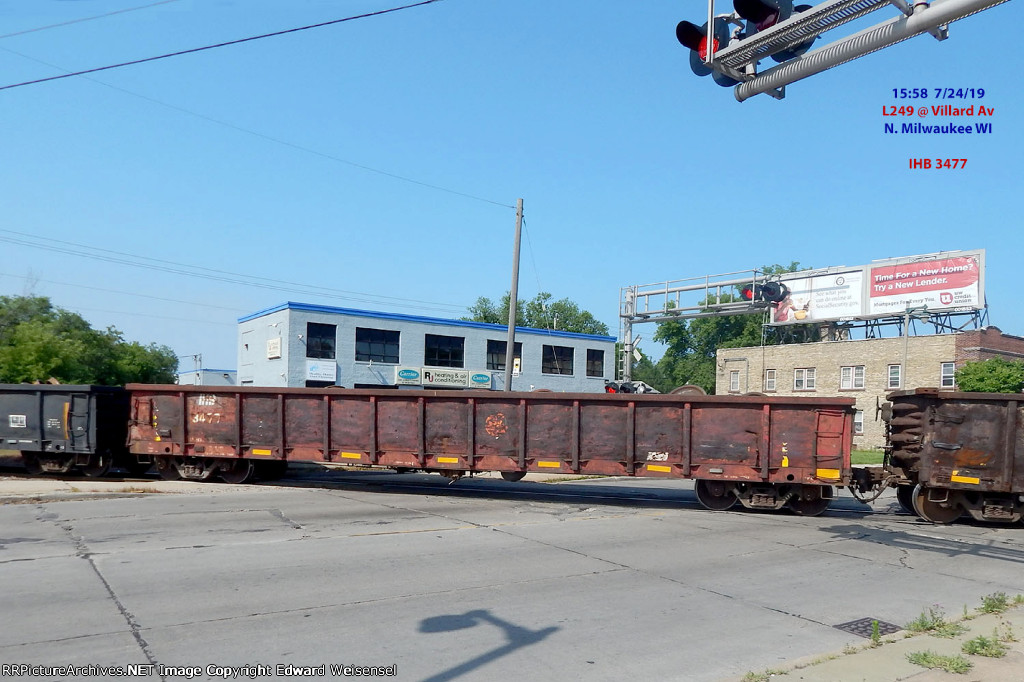 Dead wheels inbound on L249