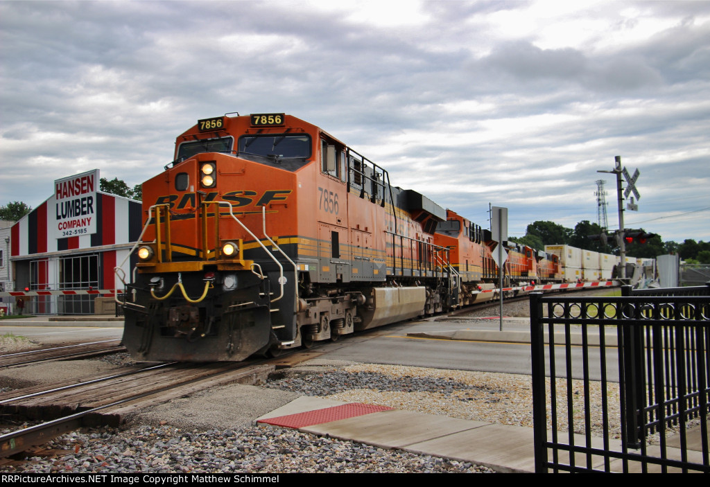 Crossing North Academy St.