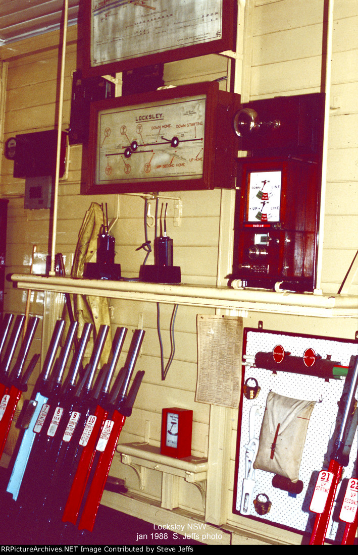 Locksley signal box two