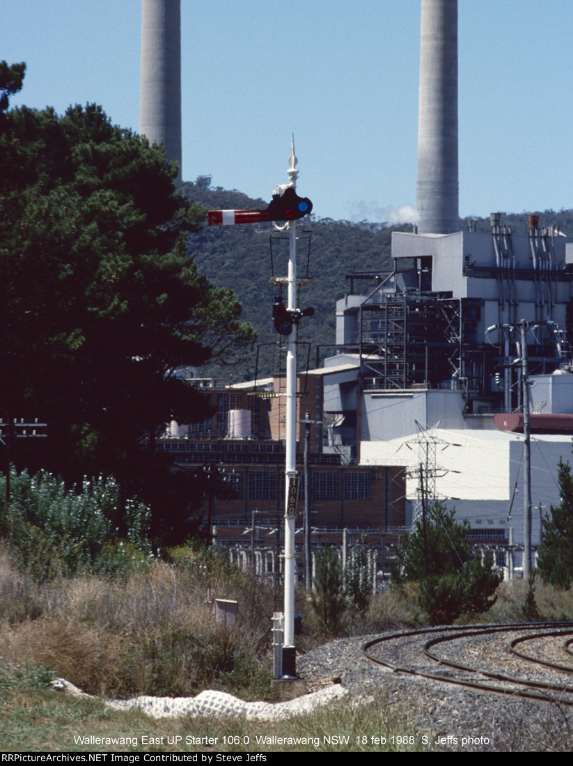 Wallerawang East UP starter